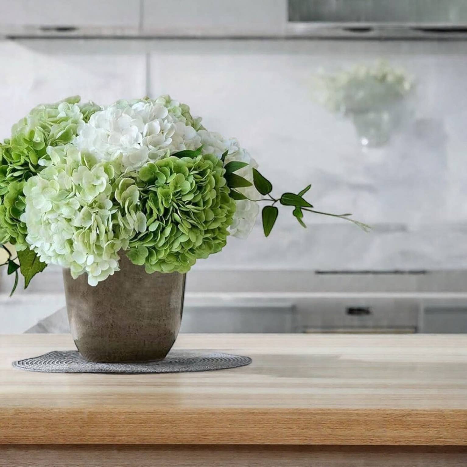 Artificial Hydrangea Stem