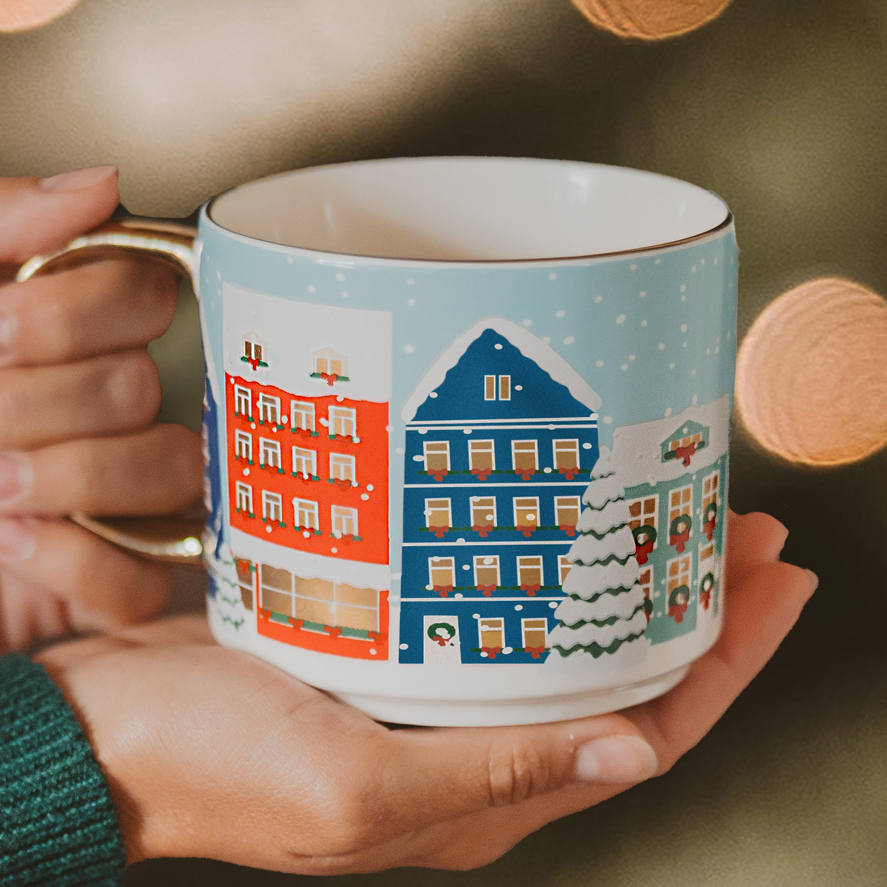 Vintage Christmas Mugs
