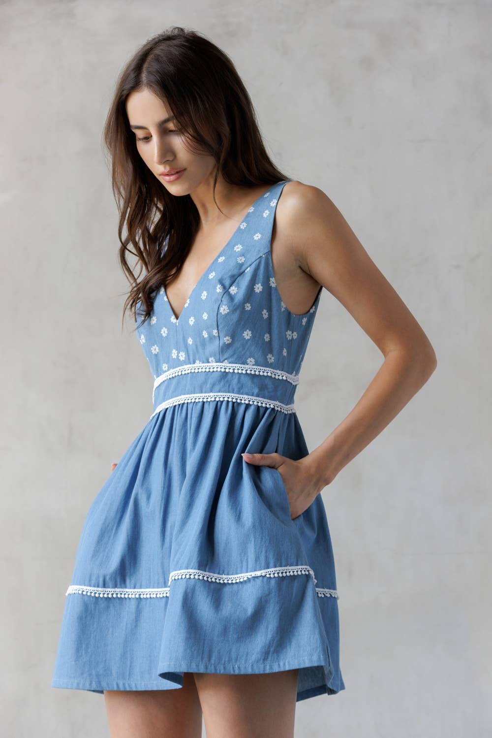 Emma Denim Dress