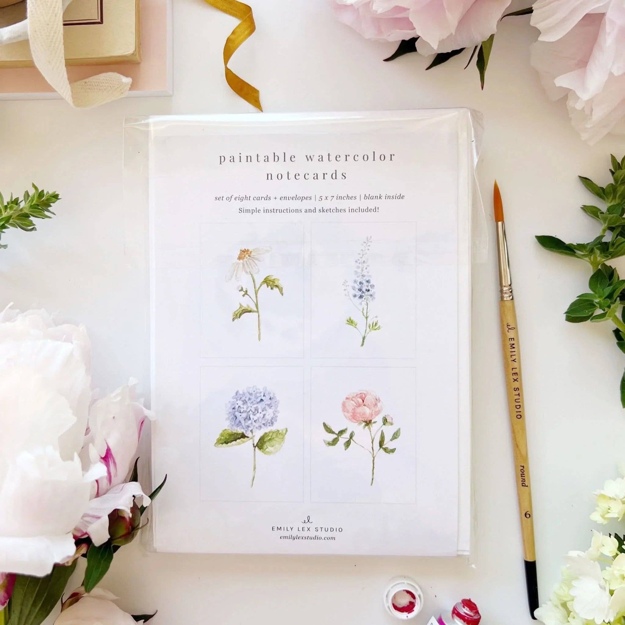 Watercolor Notecard Set
