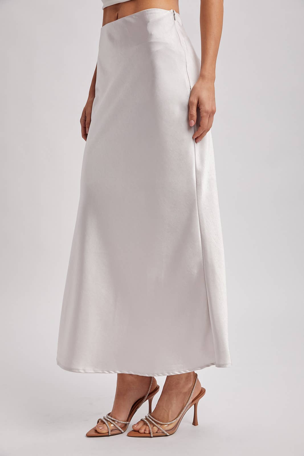 Signature Satin Midi