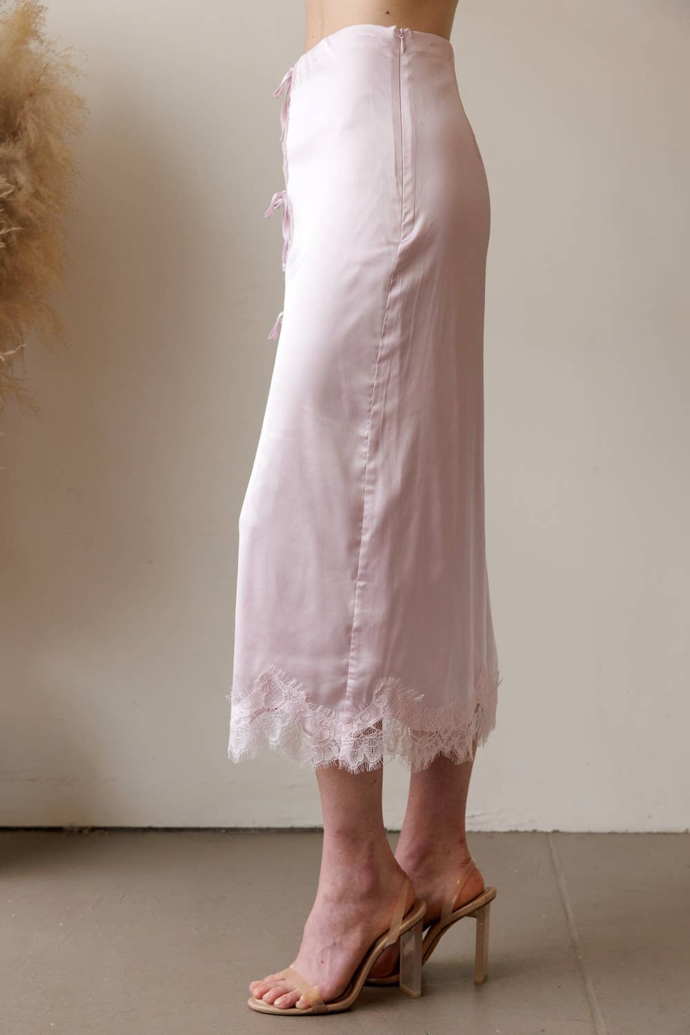 Ribbon Lace Midi