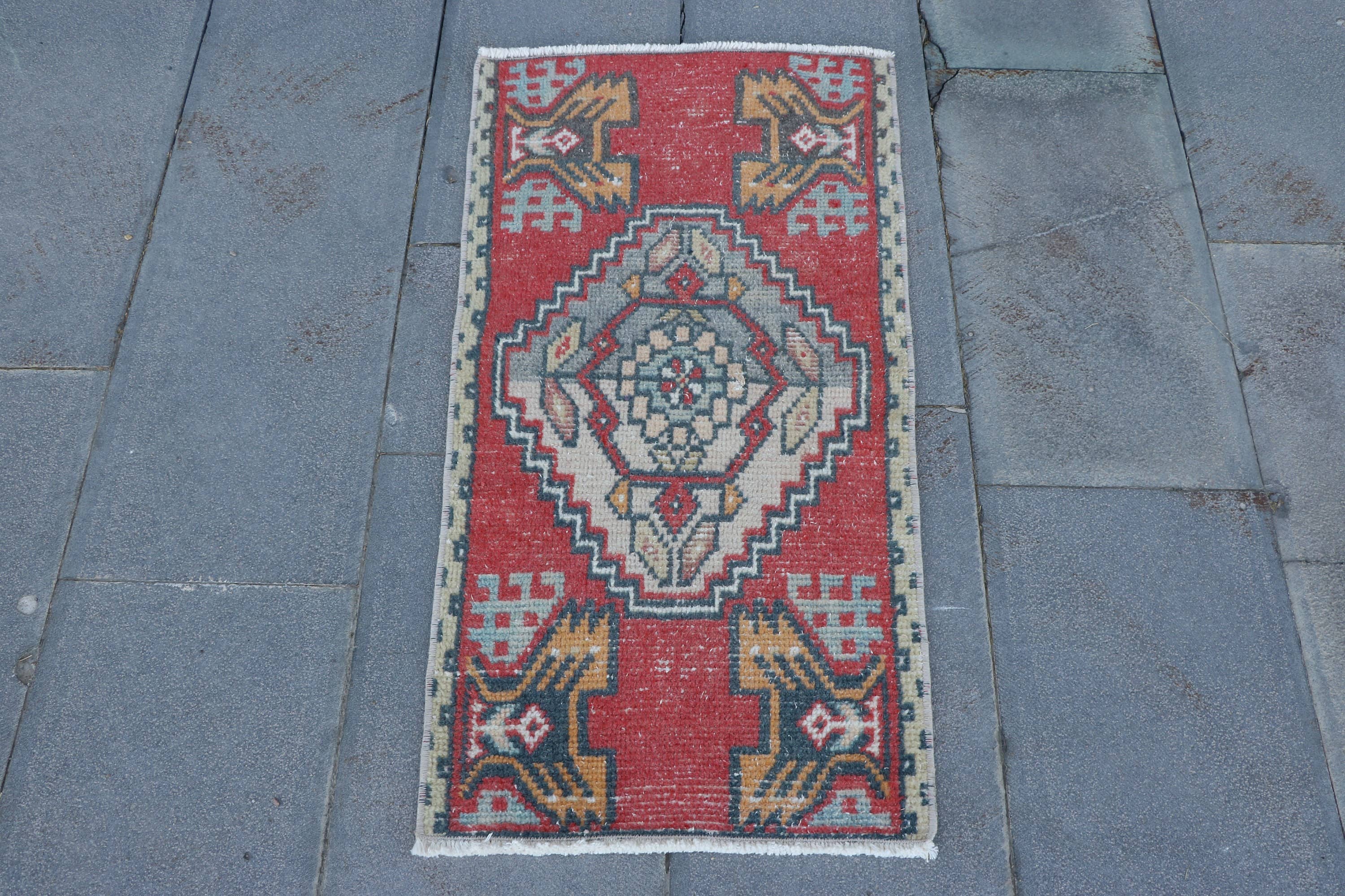 Vintage Turkish Mini Rug