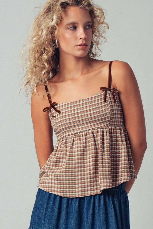 Georgia Peplum Top