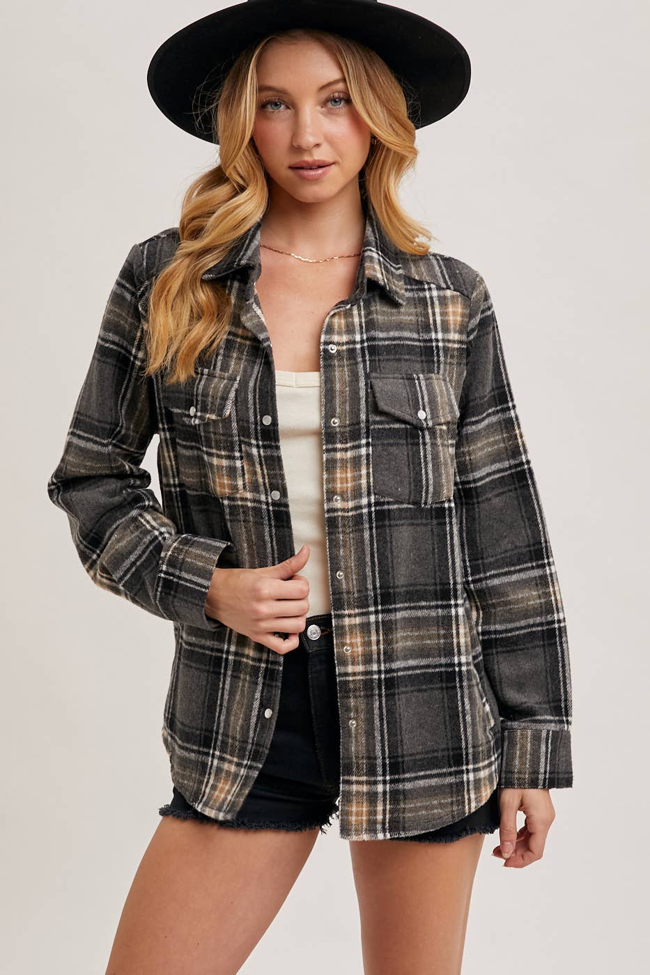 Emma Plaid Shacket