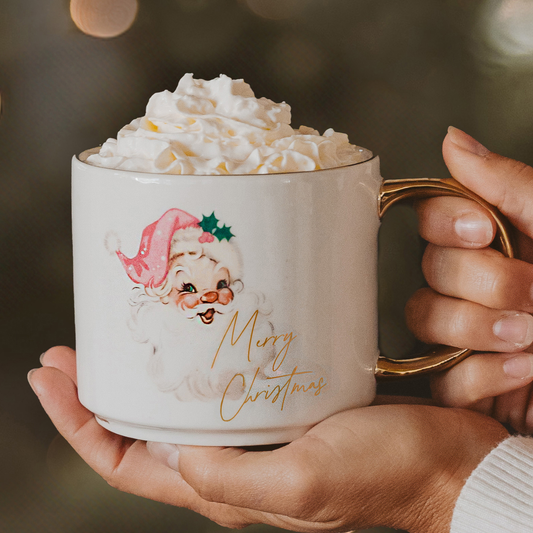 Vintage Christmas Mugs