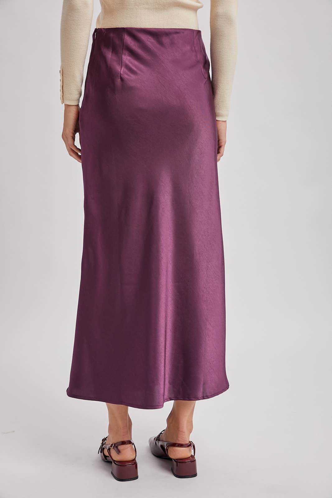 Signature Satin Midi