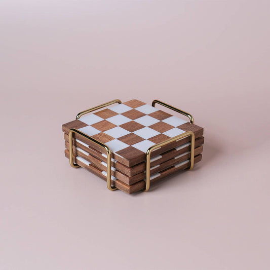 Checkered Coasters