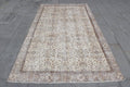 66" x 102" Vintage Turkish Anatolian Oushak Wool Rug