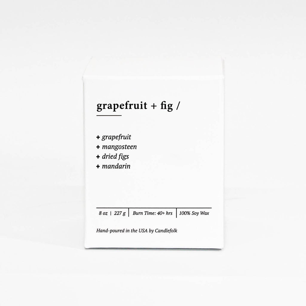 Grapefruit & Fig Candle