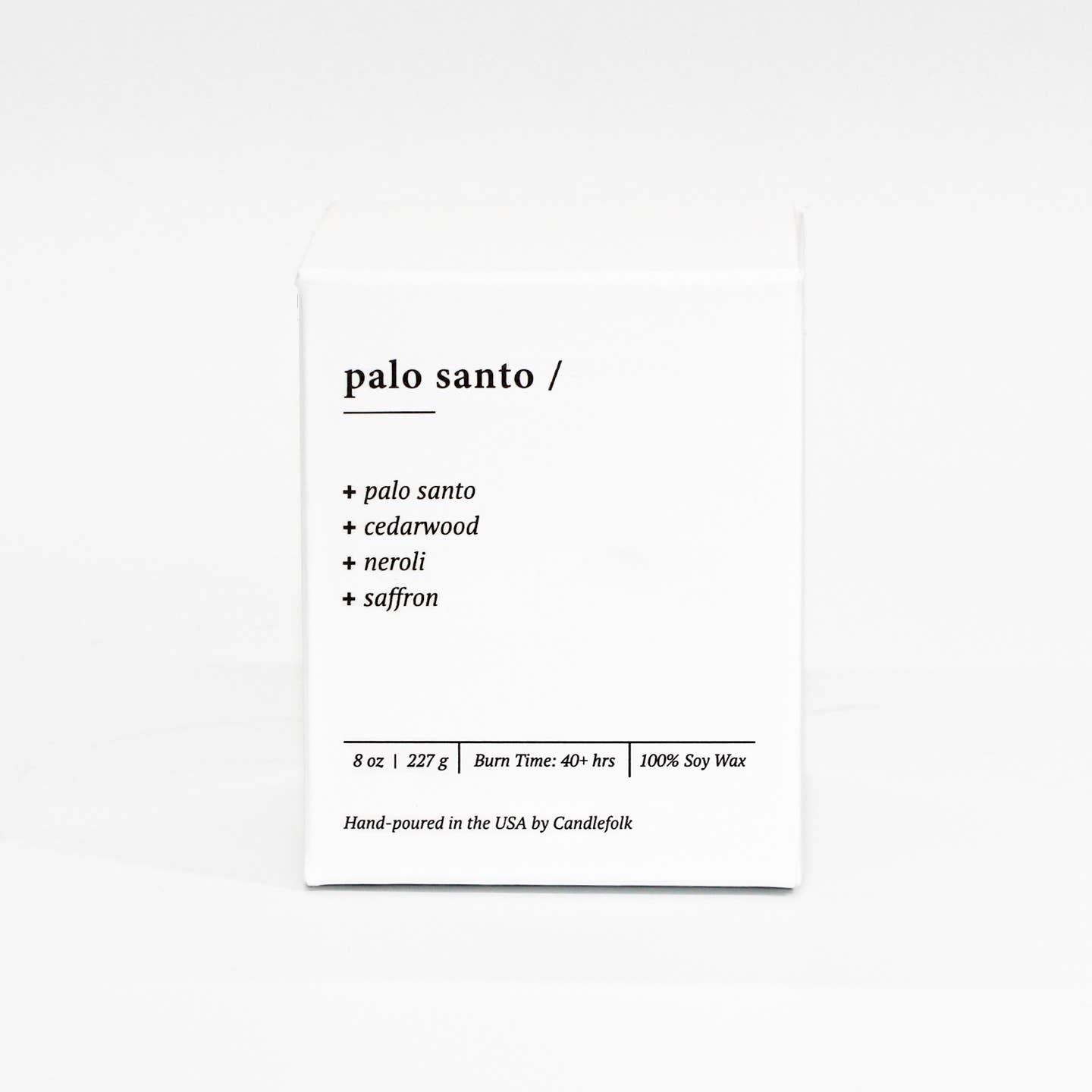 Palo Santo Candle