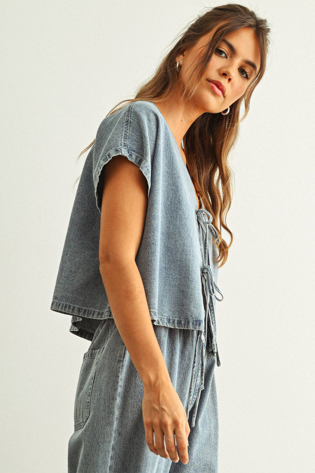 Jessie Denim Blouse