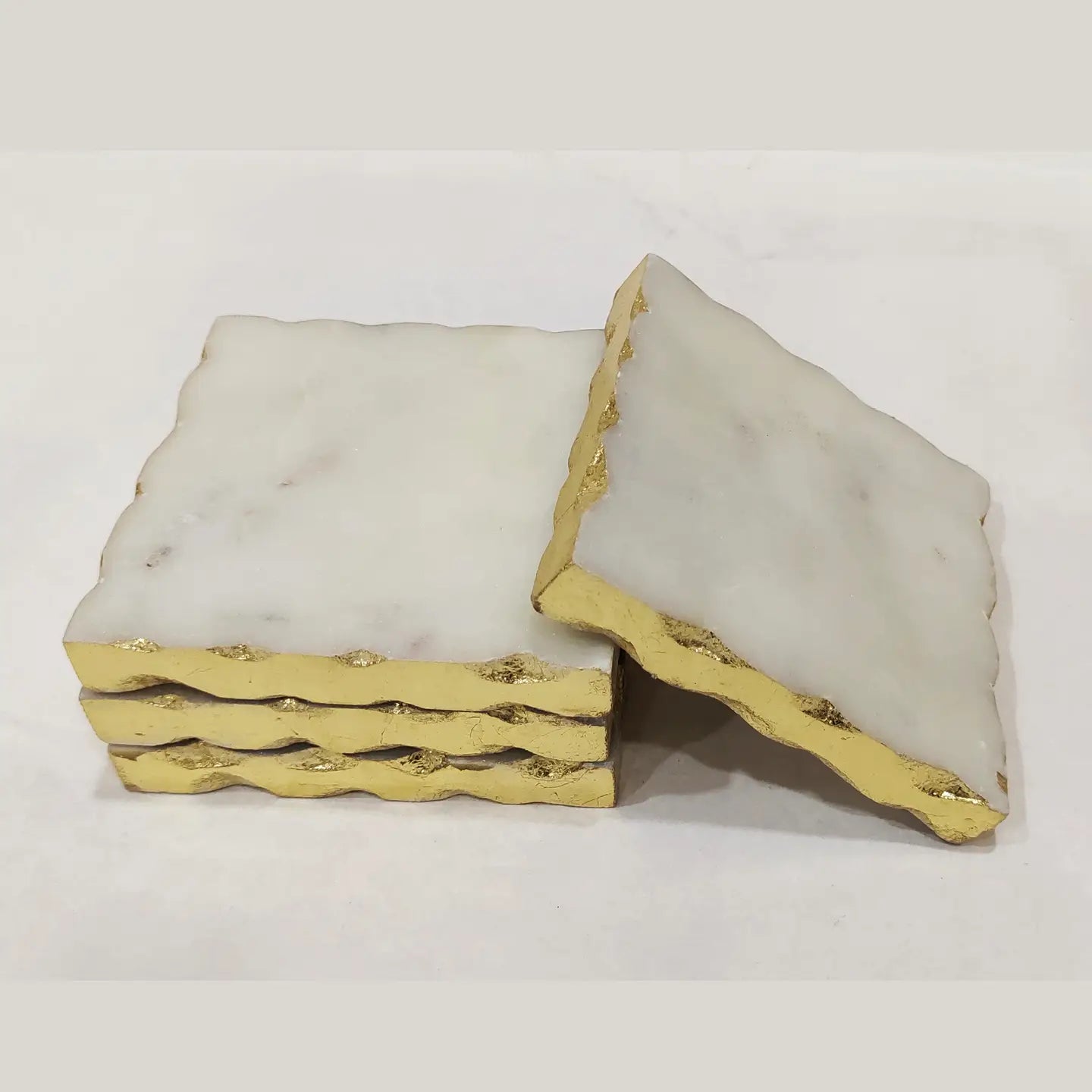 White Marble Coaster