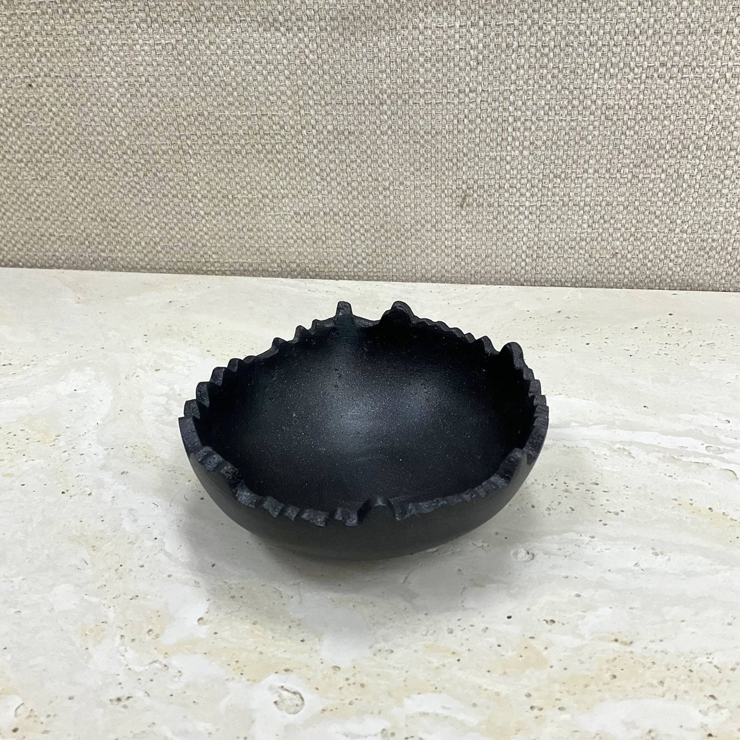 Black Torn Bowl