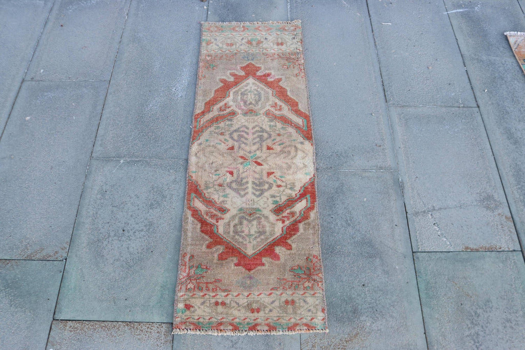 Vintage Turkish Mini Rug