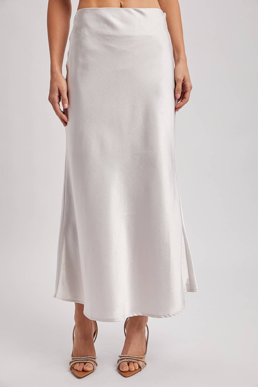 Signature Satin Midi