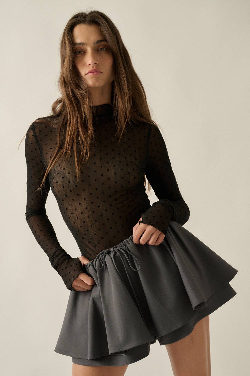 Dainty Sheer Top