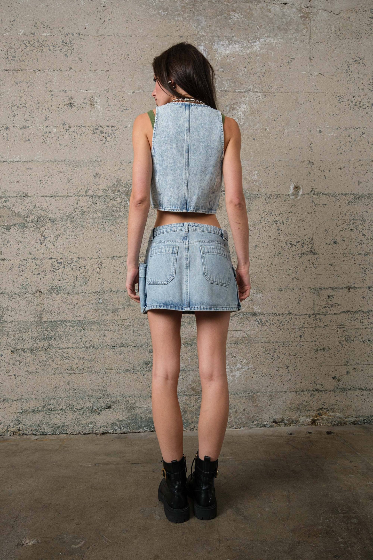 Nostalgic Denim Vest