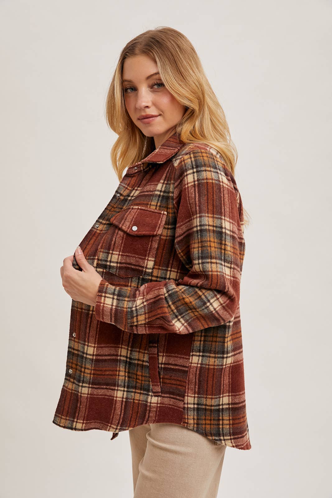 Emma Plaid Shacket