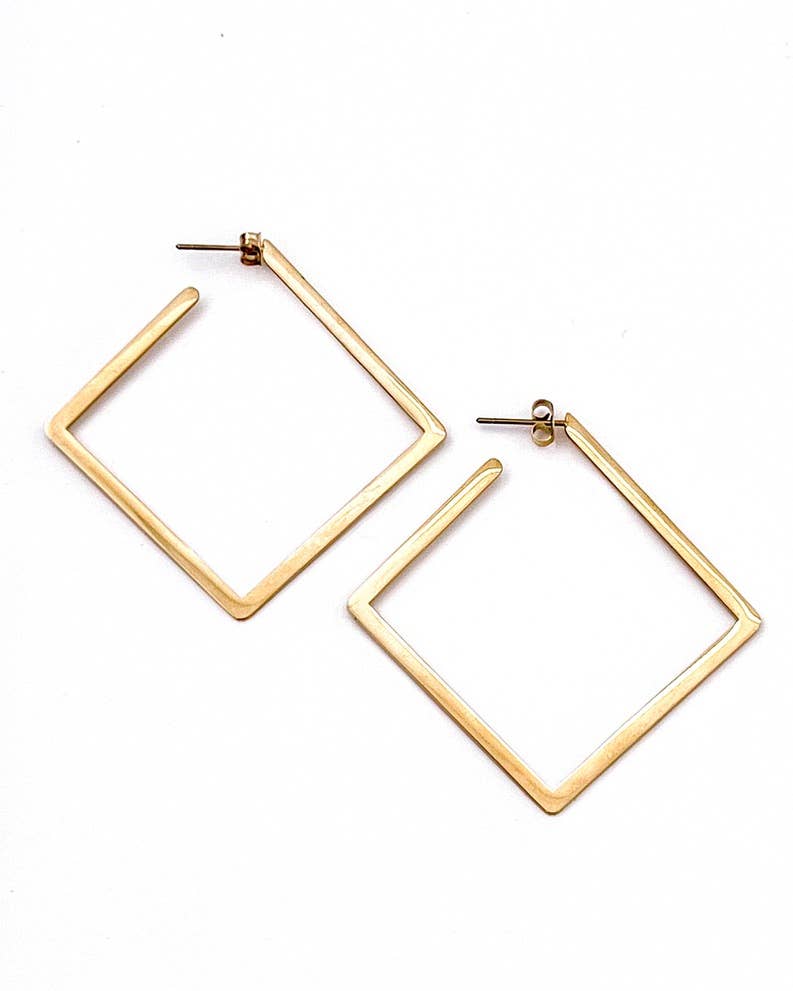 Eliora Square Earrings