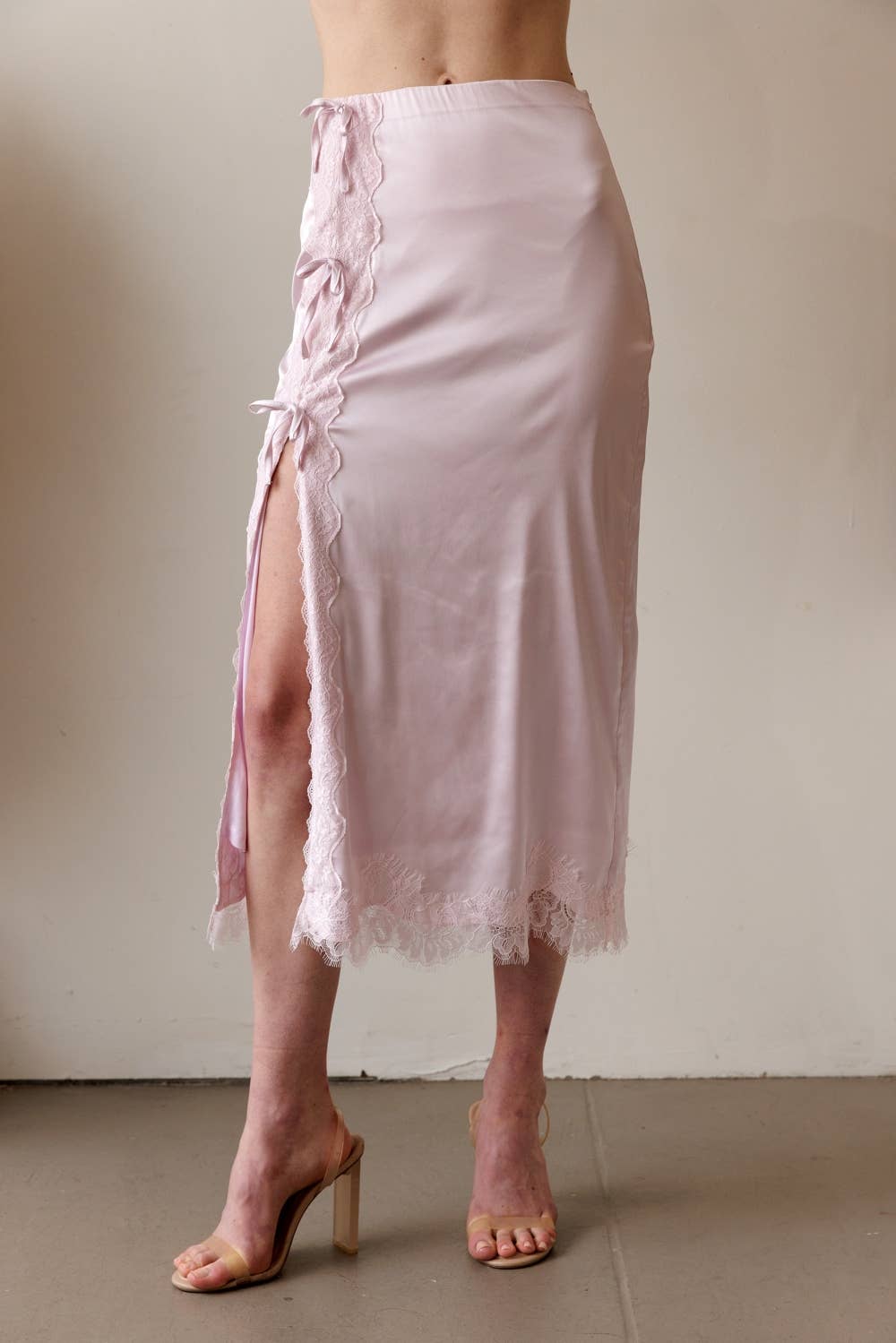 Ribbon Lace Midi