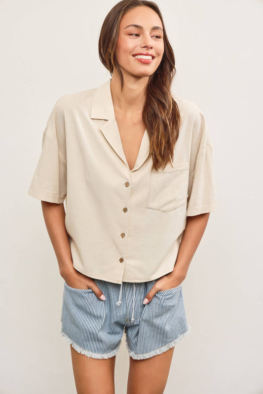 Serene Oversized Top