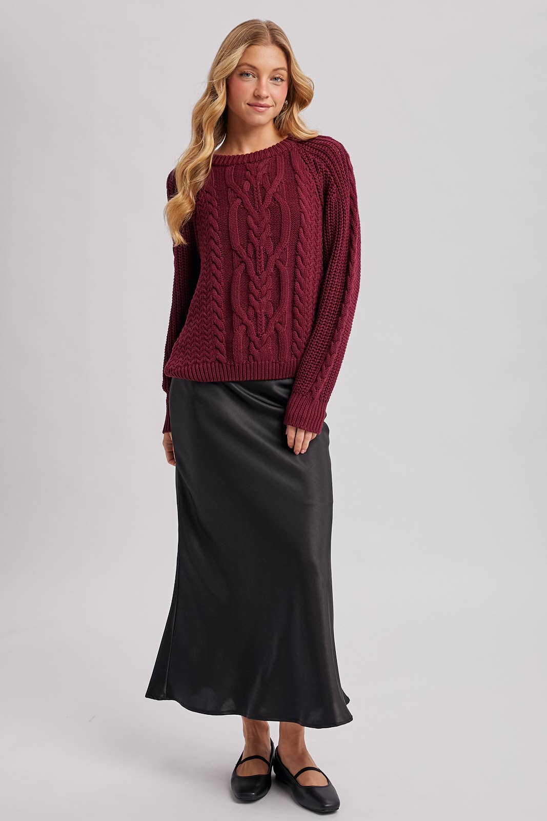 Signature Satin Midi