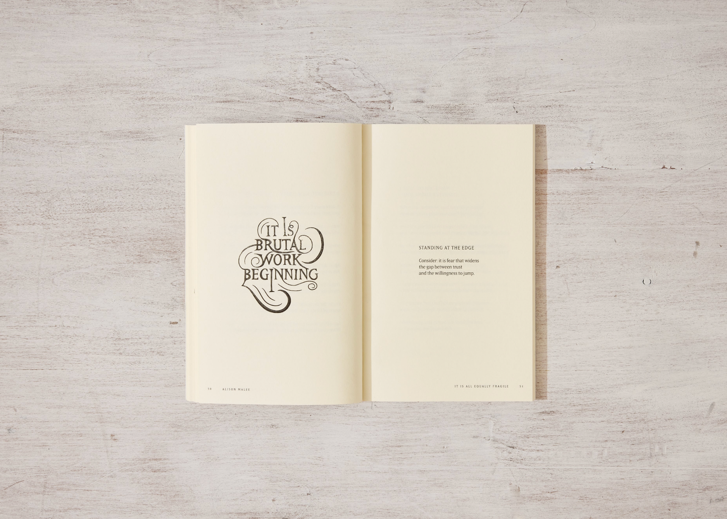 It Is All Equally Fragile