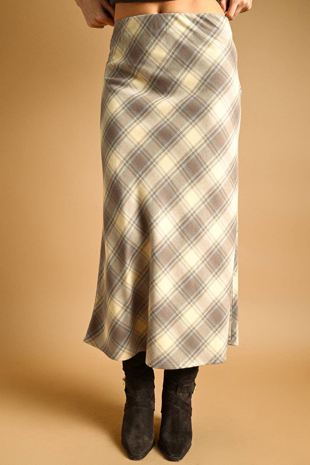 Mocha Maxi Skirt