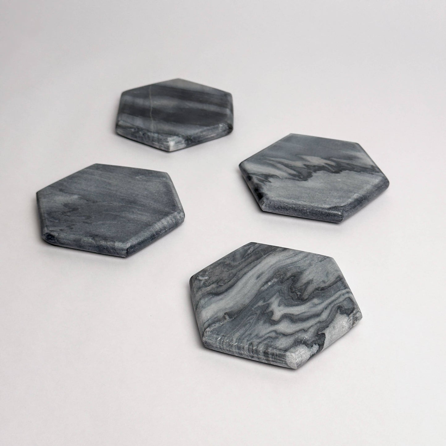 Gray Stone Coasters