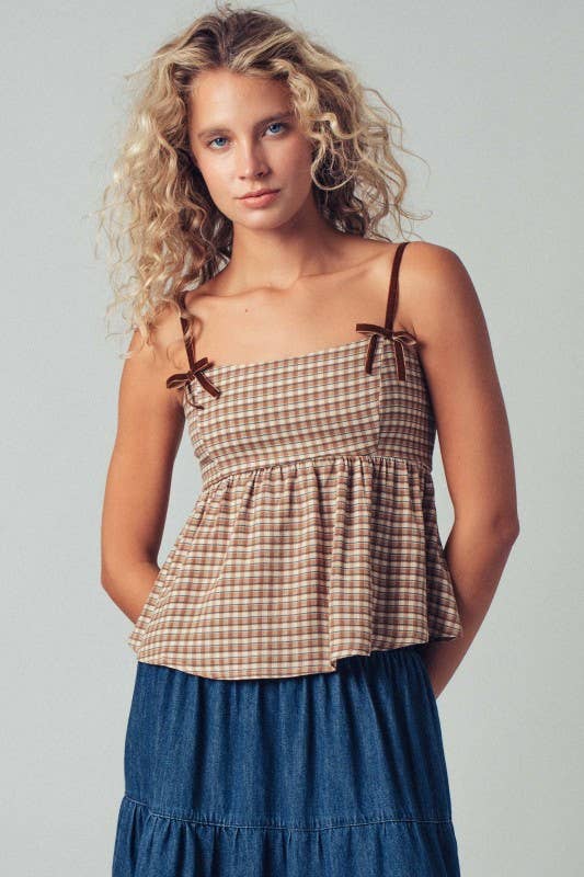 Georgia Peplum Top