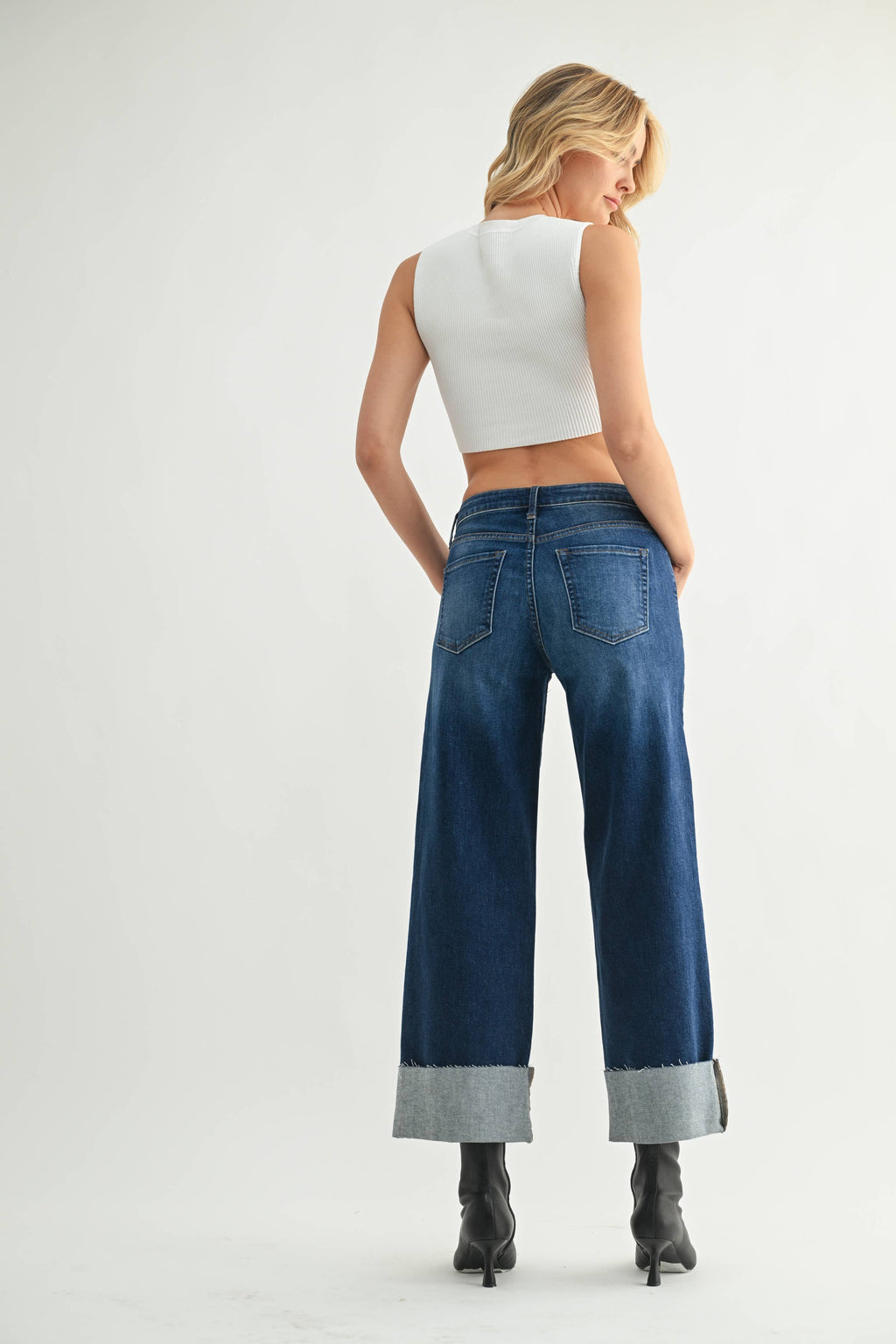 Tammy Cuffed Denim