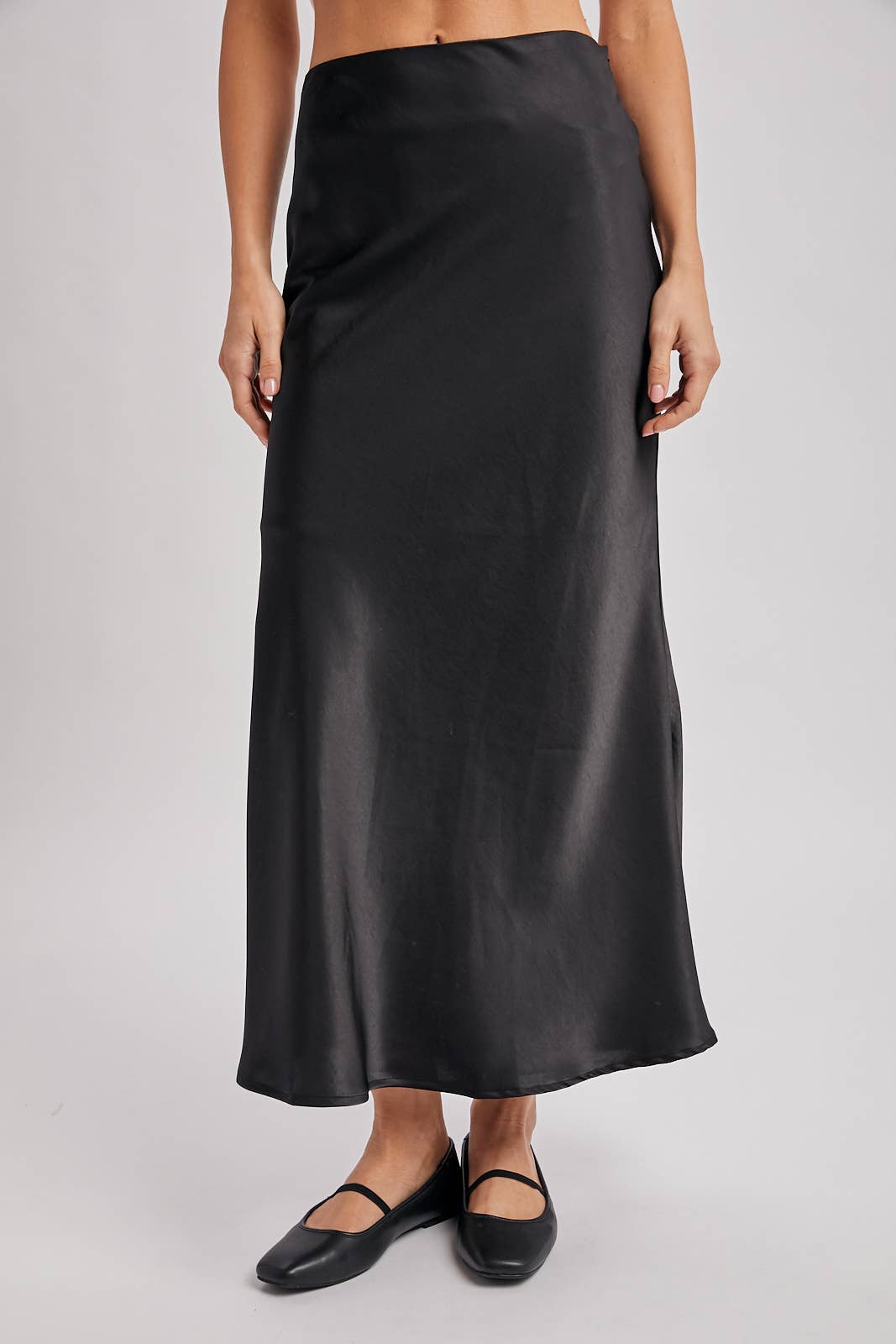 Signature Satin Midi