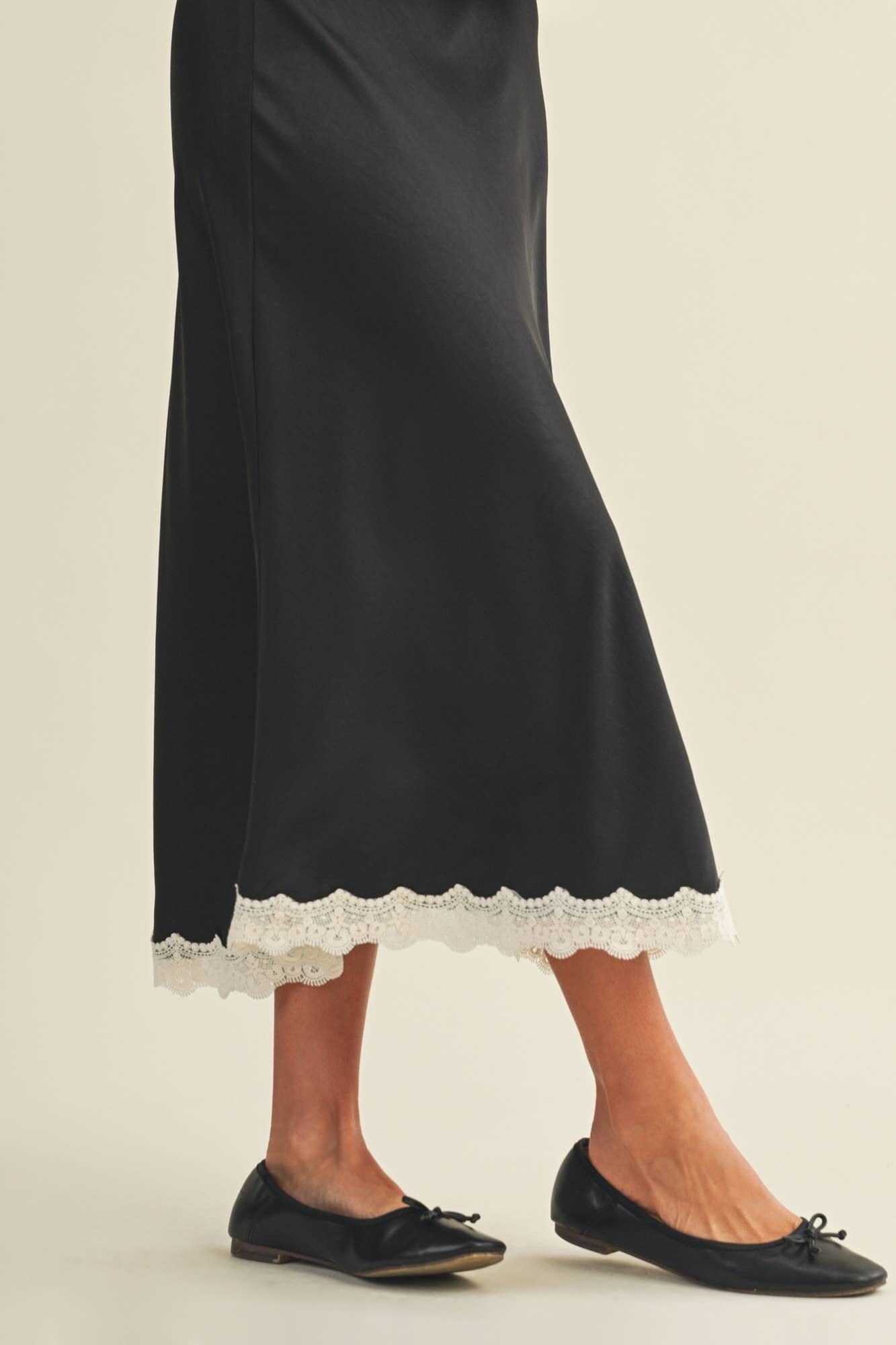 Sarah Satin Skirt