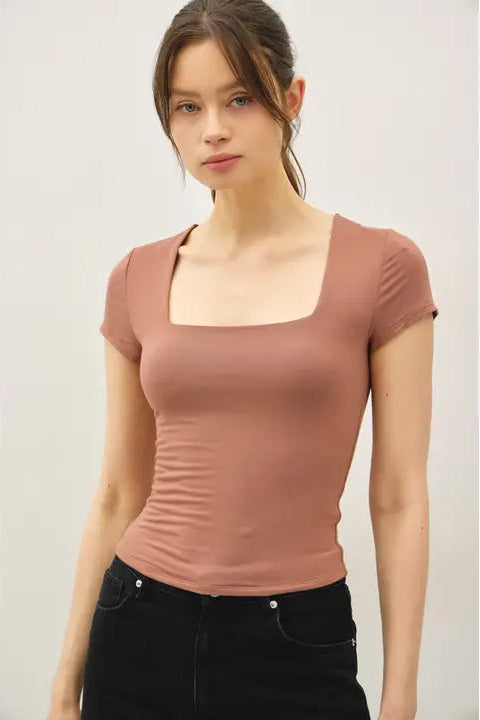 Jenna Square Top