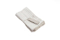 Natural Striped Cotton Napkin - Set of 4