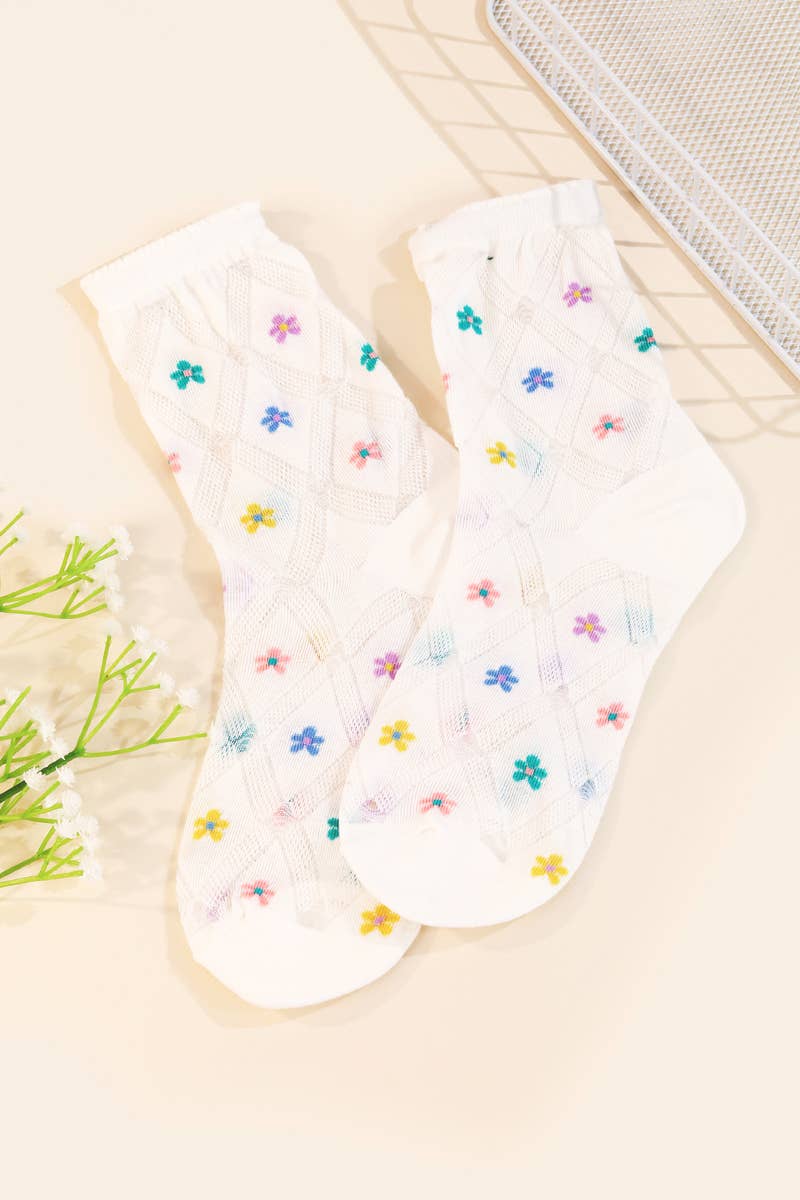 Floral Socks