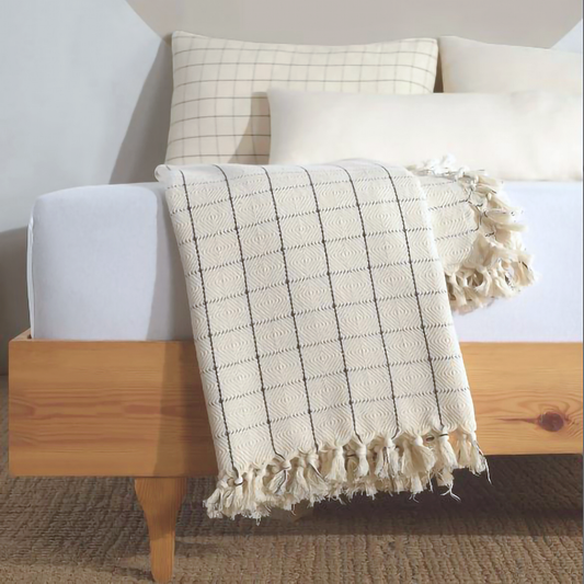 Throw Blankets & Bedspreads Minimalist 100% Cotton
