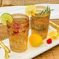 Vintage Textured Drinkware Set