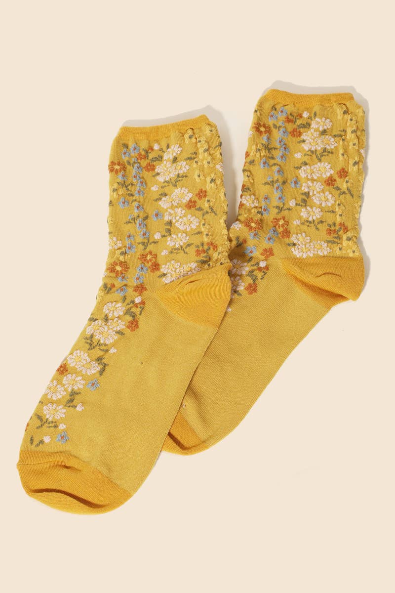 The Floral Socks