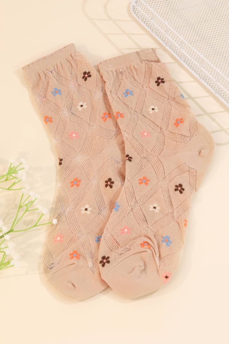 The Floral Socks