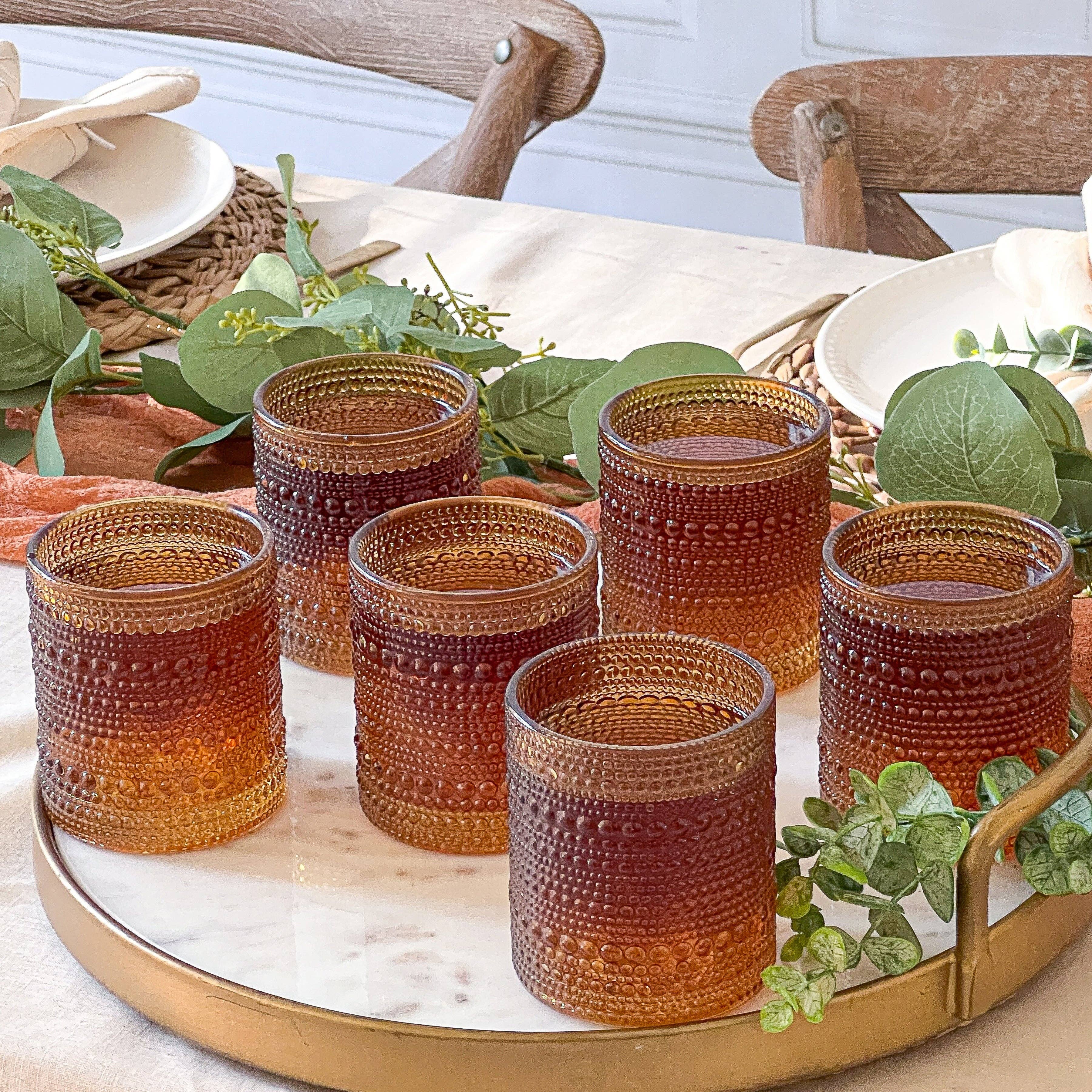 Beaded Drinkware Set