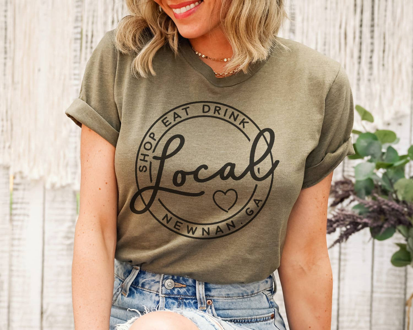 Local Circle Shop Eat Drink Tee