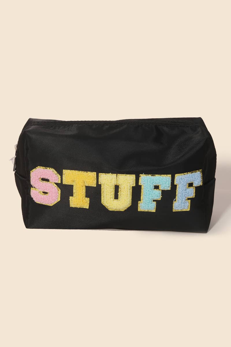 Stuff Print Travel Cosmetic Bag