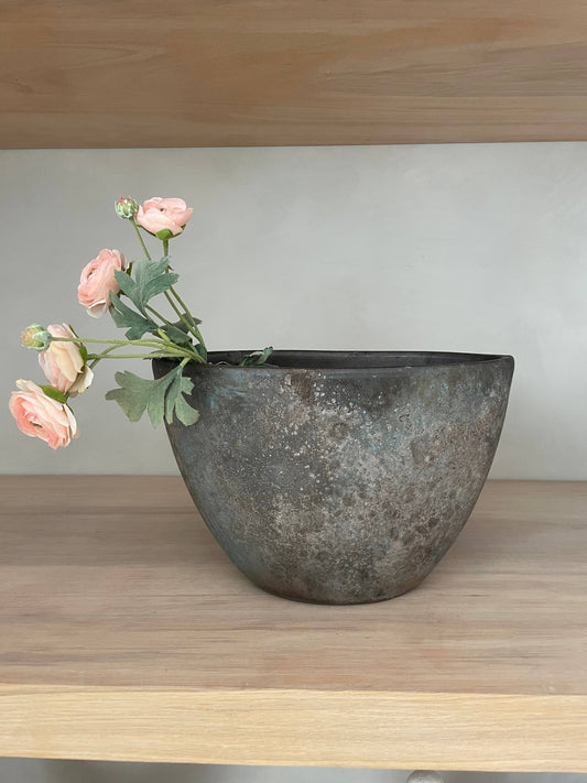 Bali Oval Stone Pot