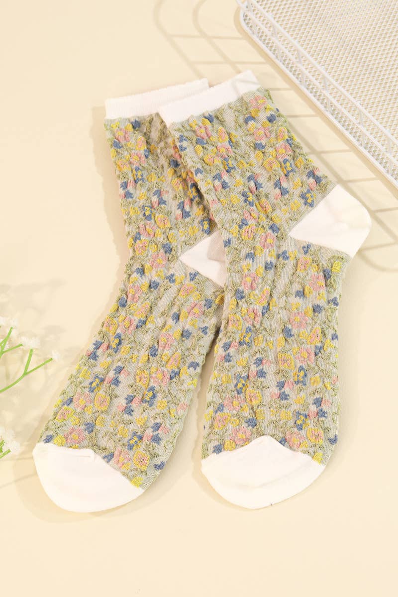 The Floral Socks